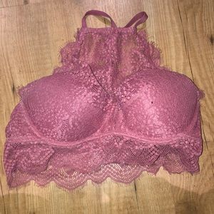 PINK VS - pink bralette (L)